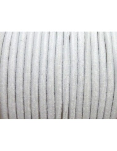 Fil élastique blanc 2mm pas cher