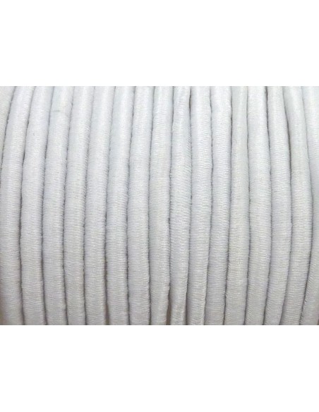 Fil élastique blanc 2mm pas cher