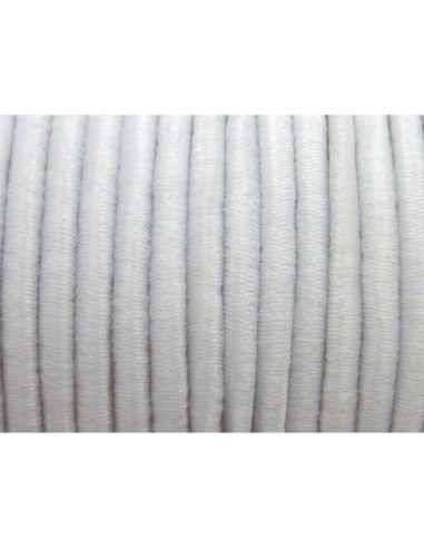 Cordon élastique blanc pas cher pour couture, bijoux