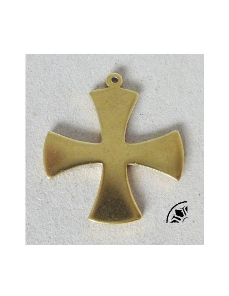 R-Croix pattée Vintage Années 50-60 en laiton