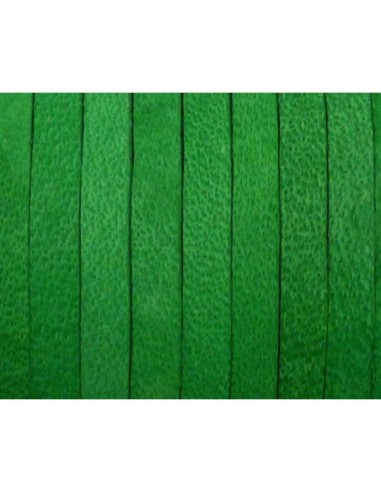 R-1m Cuir carré 3,3mm de couleur vert herbe - CUIR