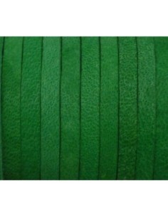 R-1m Cuir carré 3,3mm de couleur vert herbe - CUIR 2