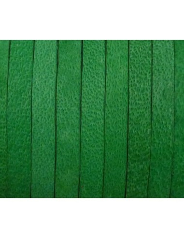 R-1m Cuir carré 3,3mm de couleur vert herbe - CUIR