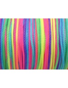 Fil nylon tressé multicolore pas cher