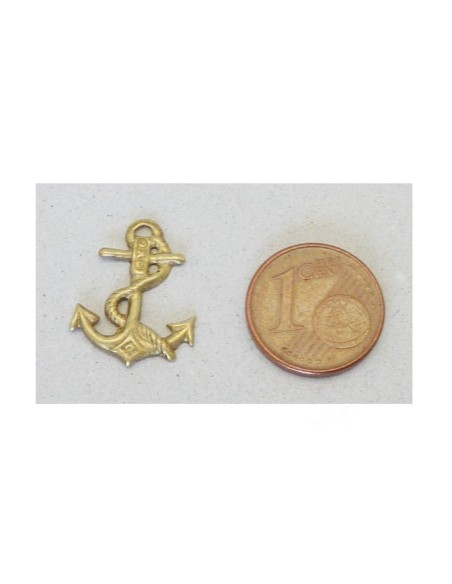 Cabochon Vintage forme ancre marine pas cher