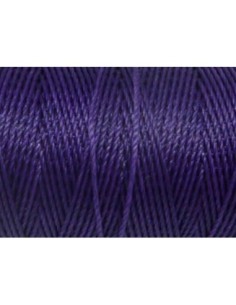 R-5m Fil polyester ciré 0,8mm de couleur violet lilas