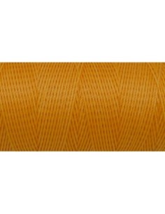 R-5m Fil polyester ciré 0,8mm de couleur orange paille