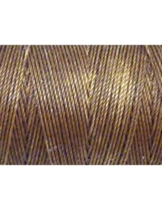R-5m Fil polyester ciré 0,8mm de couleur marron bronze 2