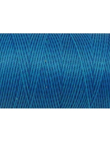 R-10m Fil polyester ciré 0,8mm de couleur bleu