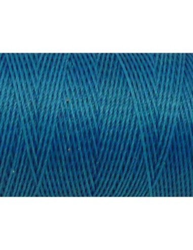 R-10m Fil polyester ciré 0,8mm de couleur bleu