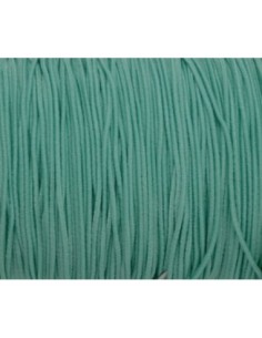Cordon élastique 1mm de couleur vert d'eau 2