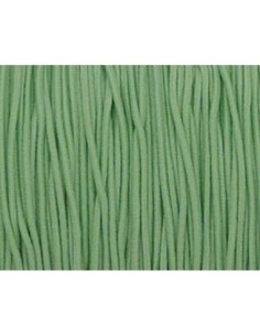 Cordon élastique 1mm de couleur vert d'eau