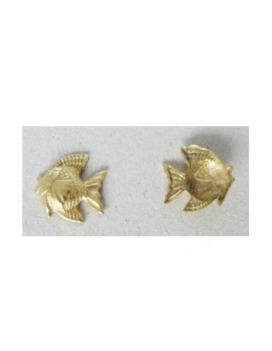 Cabochon, estampe, poisson Vintage Années 60-70...