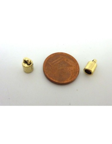 embout en métal pour cordon de 3mm