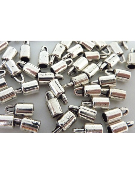 Cache-noeud pour cordon cuir 3mm pas cher Cache-noeud pour cordon cuir 3mm pas cher