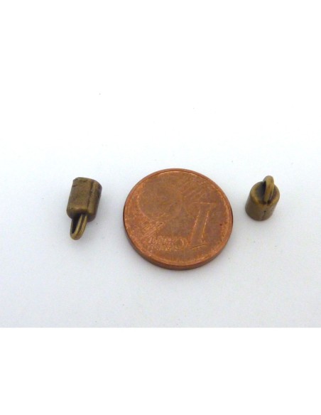  Embout rond pour cordon cuir 3mm