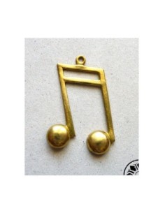 Pendentif Vintage note de musique
