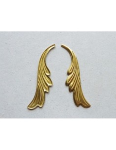 Estampe feuille Vintage en laiton 2