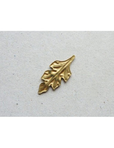 Estampe feuille filigrane Vintage