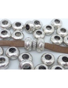 Perle ronde aplatie 10,5mm