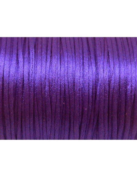Cordon ficelle chinoise 1mm pas cher violet