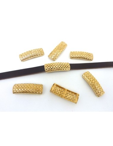 R-Perle passant rectangle filigrane 37mm en...