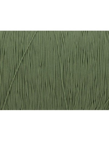 Fil élastique fin pas cher de couleur vert asperge