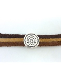 Perle passant pour cuir motif celtique