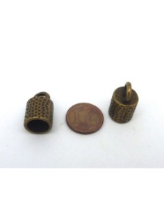 R-4 Embouts pour cordon 8,7mm, cache nœud, fermoir en... 2