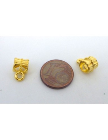 R-10 Perles support breloque tonneau ajouré...