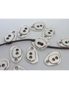 5 Intercalaires grain de café 17,9mm x 12,8mm en métal...