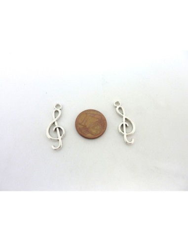 R-20 Breloques note de musique, clé de sol...