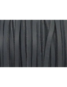 R-1m Cuir carré 3,3mm de couleur gris CUIR VERITABLE 2