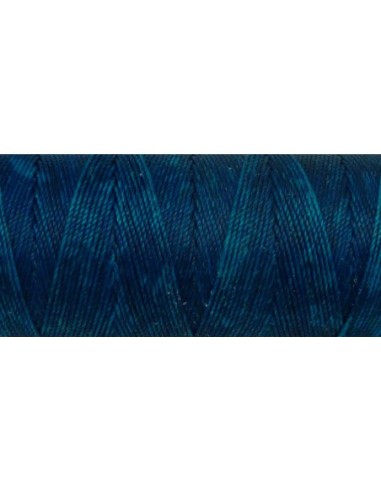 R-5m Fil polyester 0,8mm de couleur bleu "jeans"