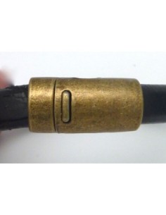 Fermoir aimanté rectangle arrondi 10,9X7,6mm en métal de...