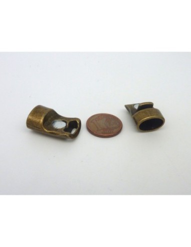 Fermoir aimanté rectangle arrondi 10,9X7,6mm en...