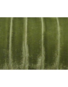 Ruban velours élastique vert amande pas cher