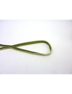 Ruban velours élastique vert amande pas cher 2