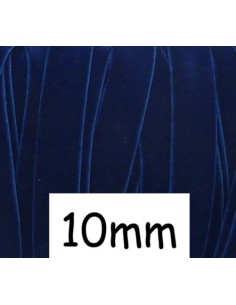 Ruban élastique bleu marine 10mm
