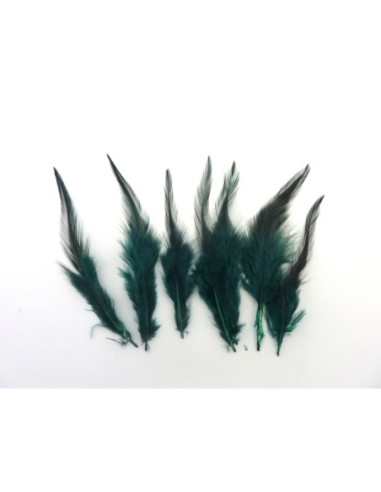 Plume verte pour la création d'attrape rêves