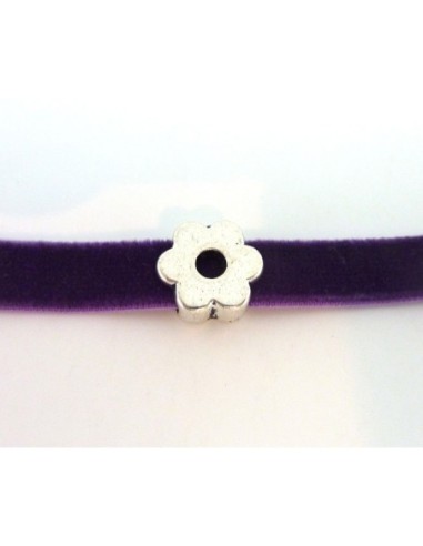 DRe-20 Perles passant fleur pour lanière de...