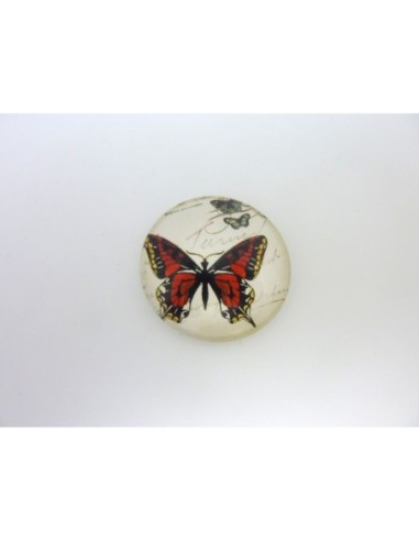 R-Grand Support cabochon pendentif 40,7mm rond...