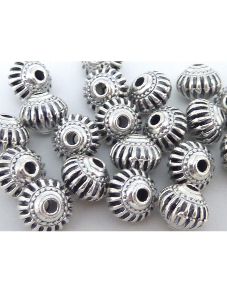 Perle toupie strié pas chère