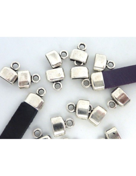 Embout pour lanière cuir de 6mm
