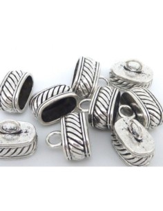 2 Embouts pour cordon 12,6 x 7,3mm, pouvant aussi servir...