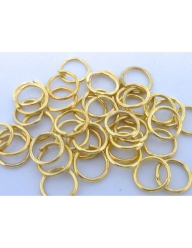 Anneaux de jonction 7mm doré