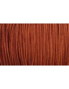 5m Ruban Soutache, plat 3mm de couleur rouge rouille...