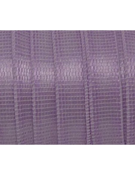 Ruban élastique 8mm parme brillant satiné