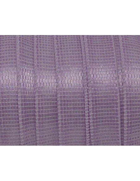 Galon élastique 8mm parme brillant satiné