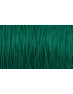 R-10m Cordon coton ciré 1mm de couleur vert vif 2
